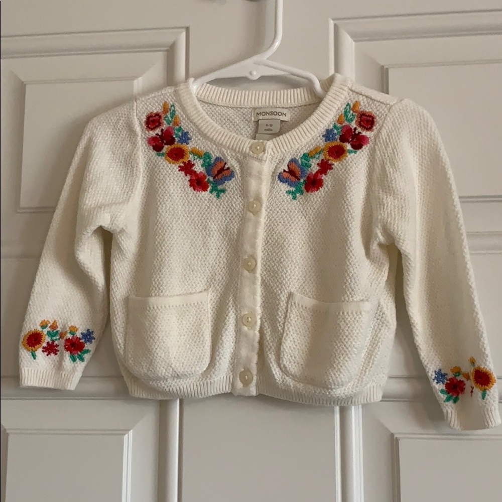 ✔️SOLD✔️ Monsoon floral cardigan